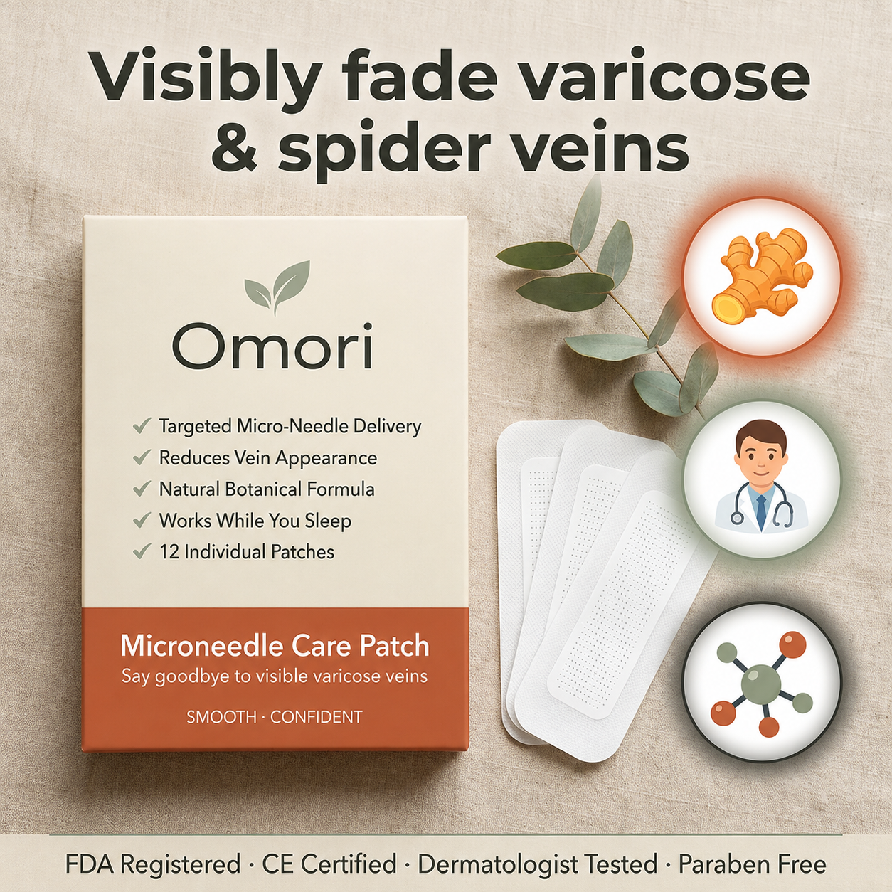 Varicose Vein Treatment Patch