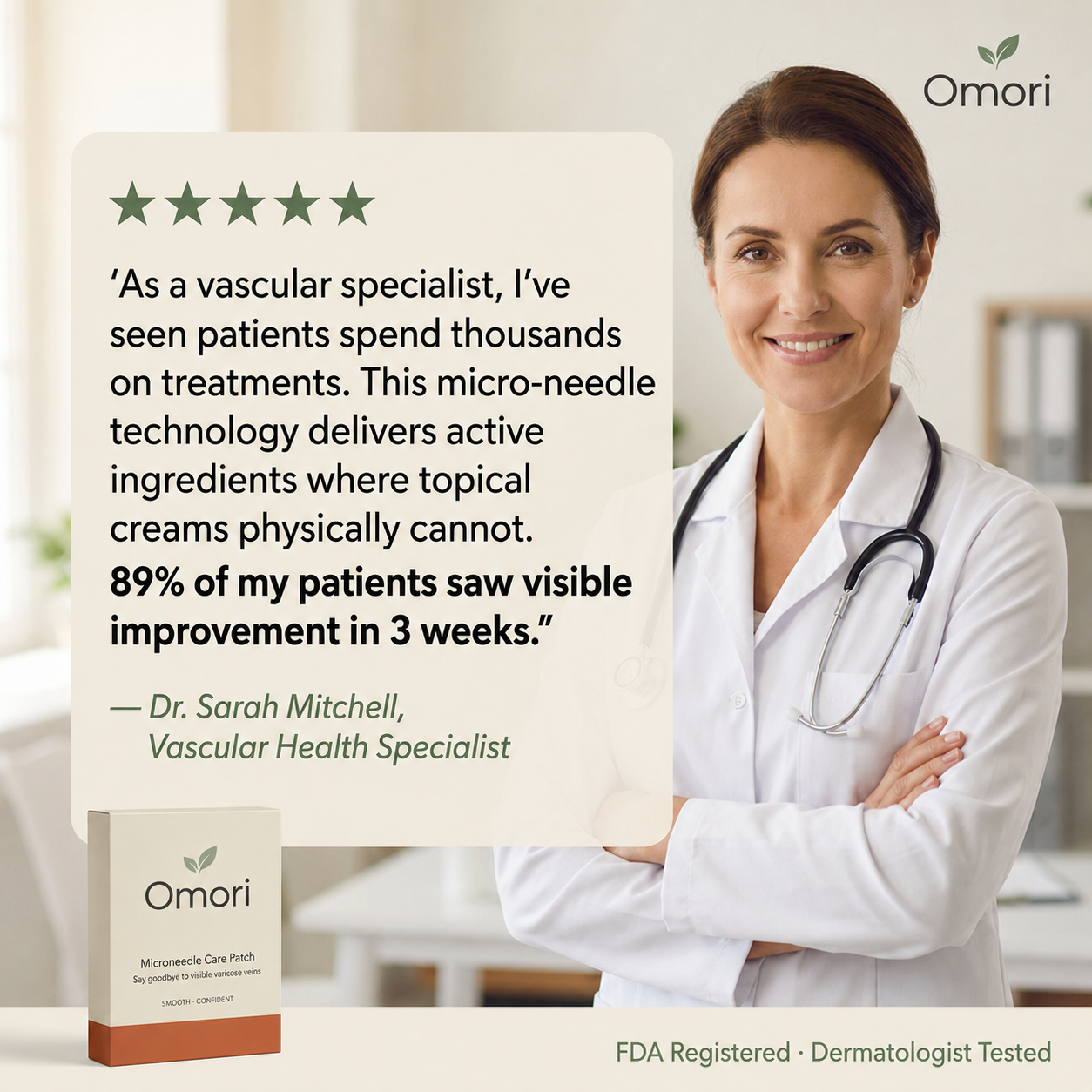 Varicose Vein Treatment Patch